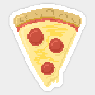 Slice of pepperoni pizza Sticker